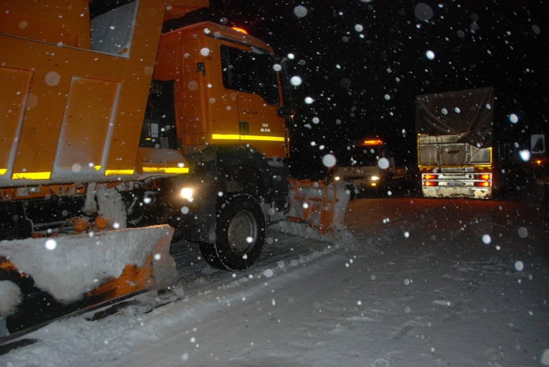 Mart kapıdan baktırdı, Alacabel karla kaplandı 2